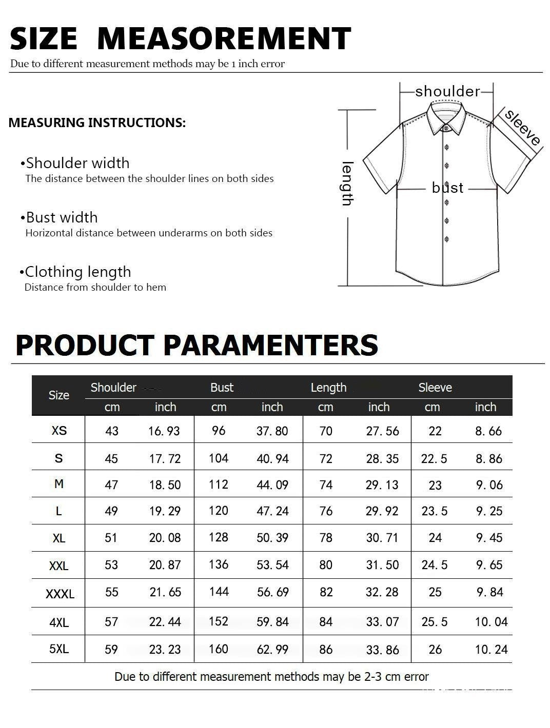 Plus Size Men’s Casual Fashion Shirt