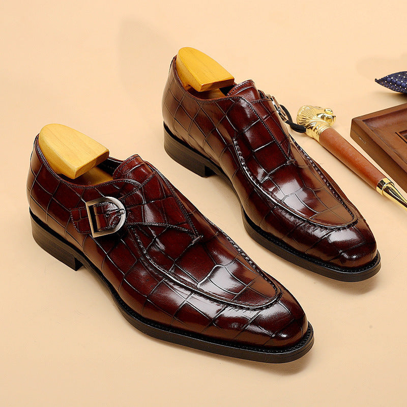 Men’s Designer Leather Loafers – Formal Business Dress Shoes