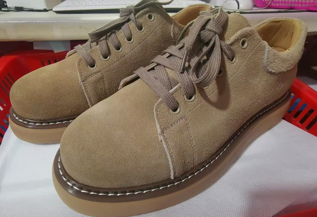 Men's Suede Retro Work Boots – Durable & Stylish
