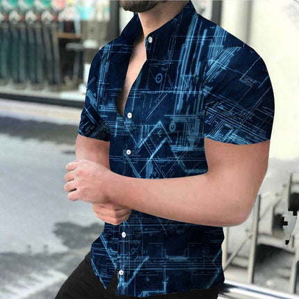Plus Size Men’s Casual Fashion Shirt