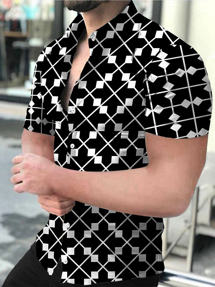 Plus Size Men’s Casual Fashion Shirt