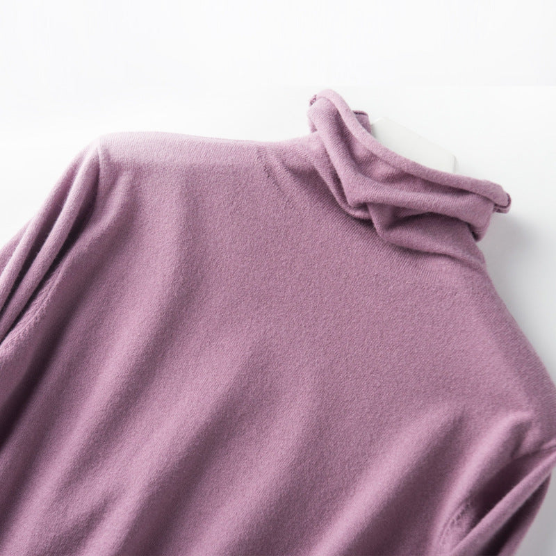 Women's Turtleneck Long Sleeve Top
